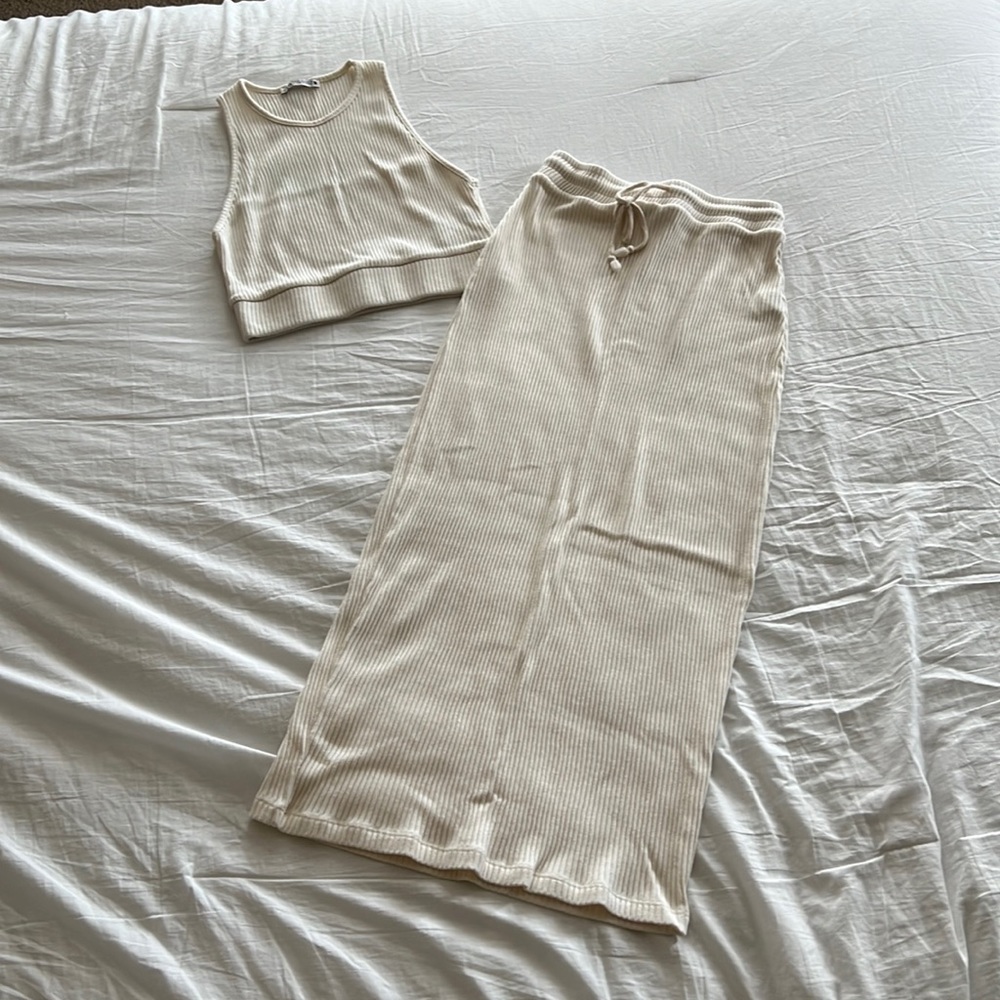 Knit two piece